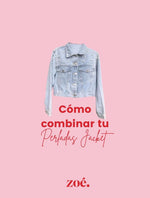 Chaqueta Jean Perlas - Perladas Azul