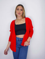 Suéter para Mujer Rojo Espalda Descubierta - Cayetana Rojo